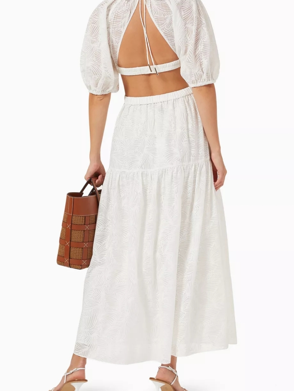 Significant Other White Skyler Cutout Dress - Picture 3 of 16